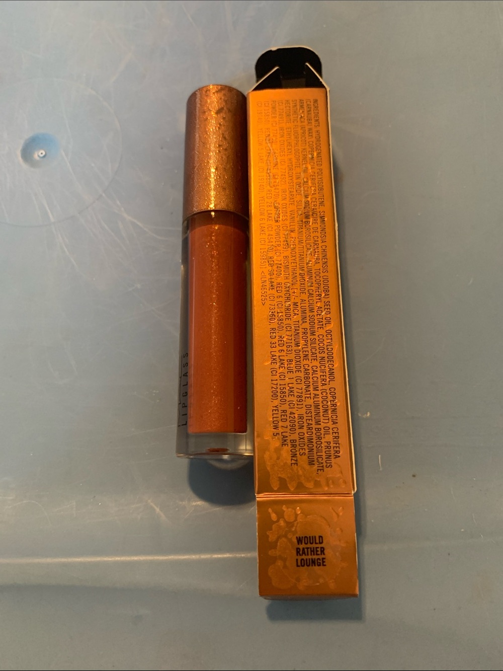 MAC Cosmetics Lip Gloss in Warm Copper Shimmer